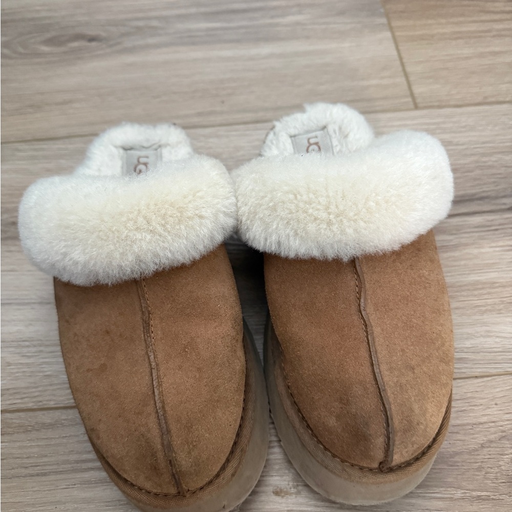 UGG Tan Slippers size 8